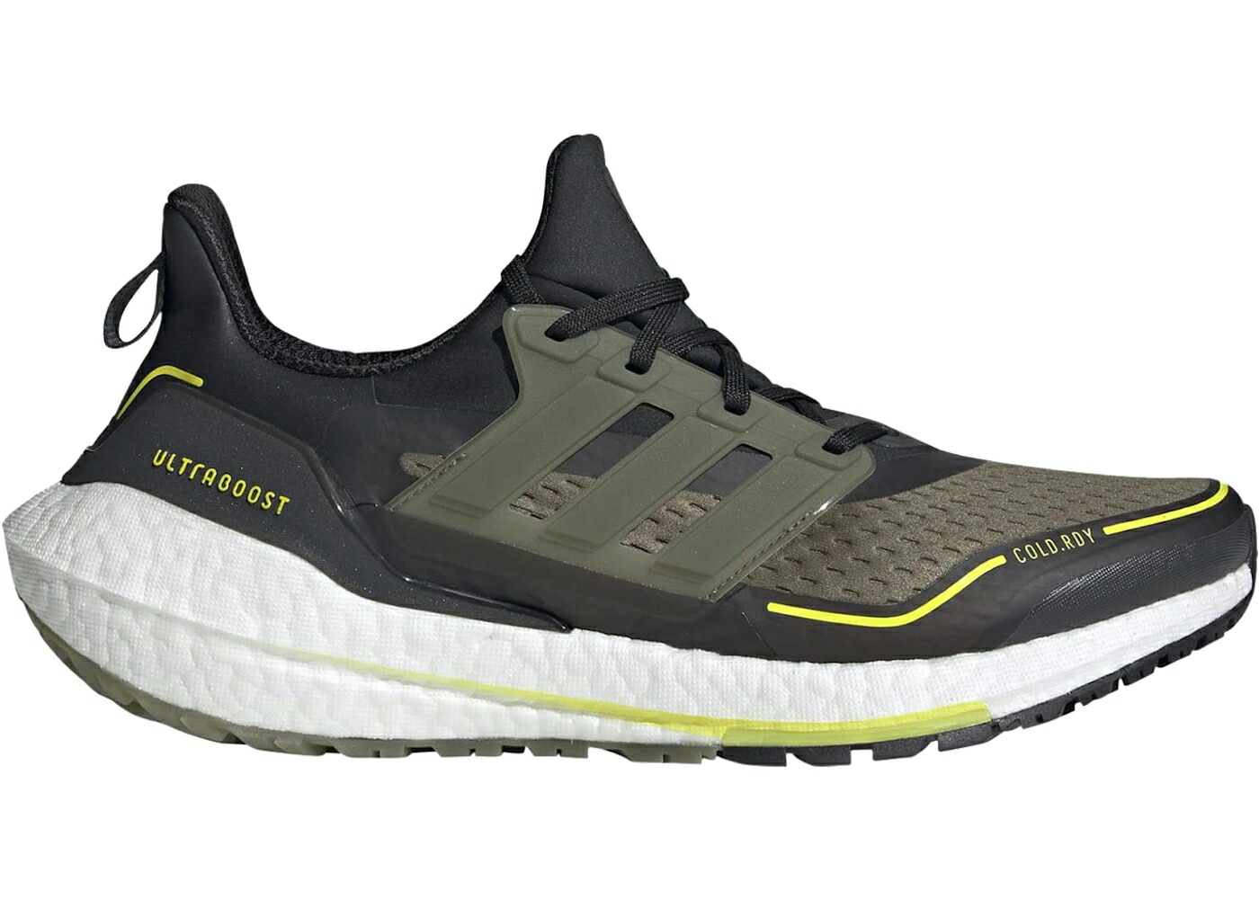 アディダス ウルトラ ブースト オリーブ コア 黒色 ブラック ウルトラブースト COLD.RDY スニーカー メンズ ADIDAS ULTRA BOOST 21 FOCUS OLIVE / CORE BLACK FOCUS OLIVE ACID