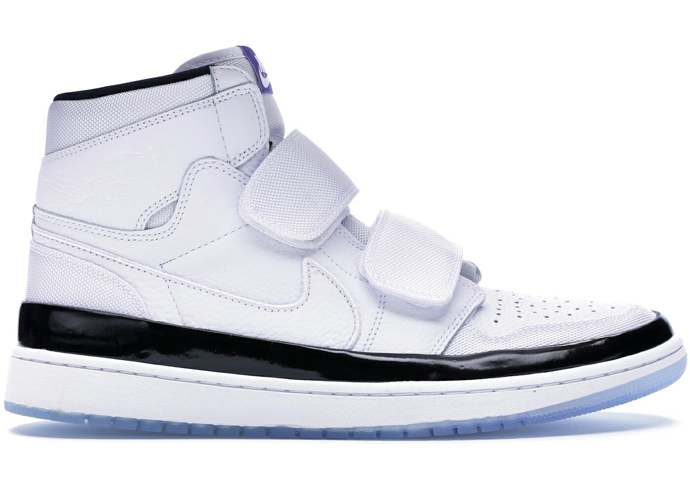 ナイキ ジョーダン ハイ ストラップ コンコルド コンコード 白色 ホワイト 黒色 ブラック スニーカー メンズ JORDAN 1 RETRO HIGH DOUBLE STRAP CONCORD / WHITE BLACK DARK CONCORD