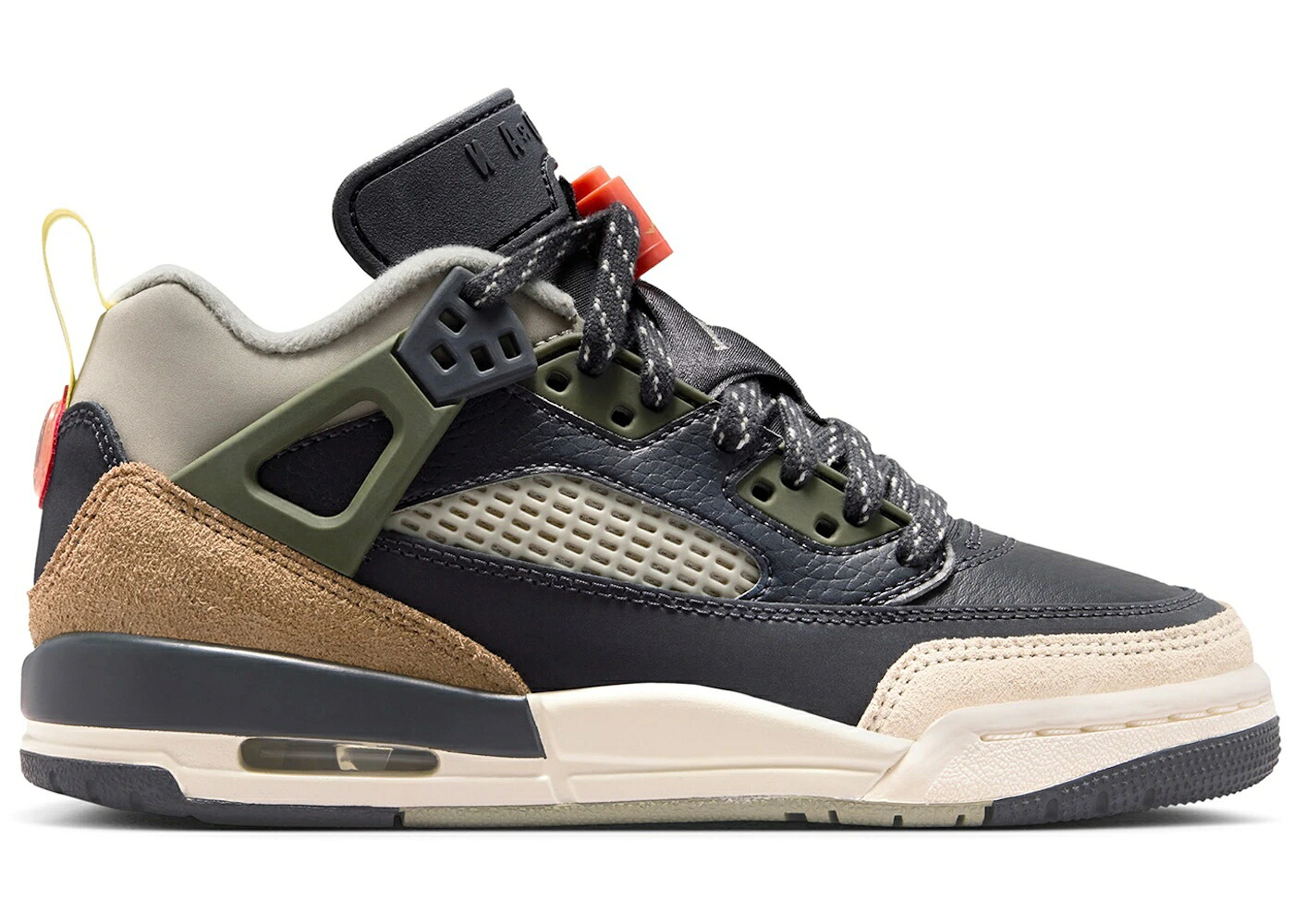 ナイキ ジョーダン カーゴ カーキ ワイルド ジュニア キッズ JORDAN SPIZIKE LOW ANTHRACITE MANGO CARGO KHAKI (GS) / ANTHRACITE LIGHT WILD MANGO ベビー マタニティ スニーカー|スニケス