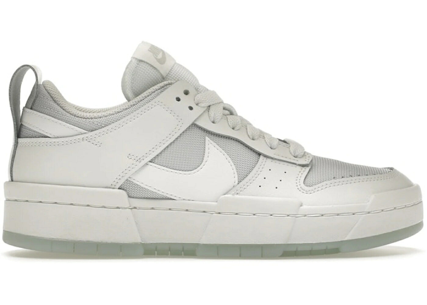 ナイキ ダンク 白色 ホワイト ダンクロー WOMEN'S スニーカー レディース NIKE DUNK LOW DISRUPT PHOTON DUST (WOMEN'S) / PHOTON DUST SUMMIT WHITE SUMMIT