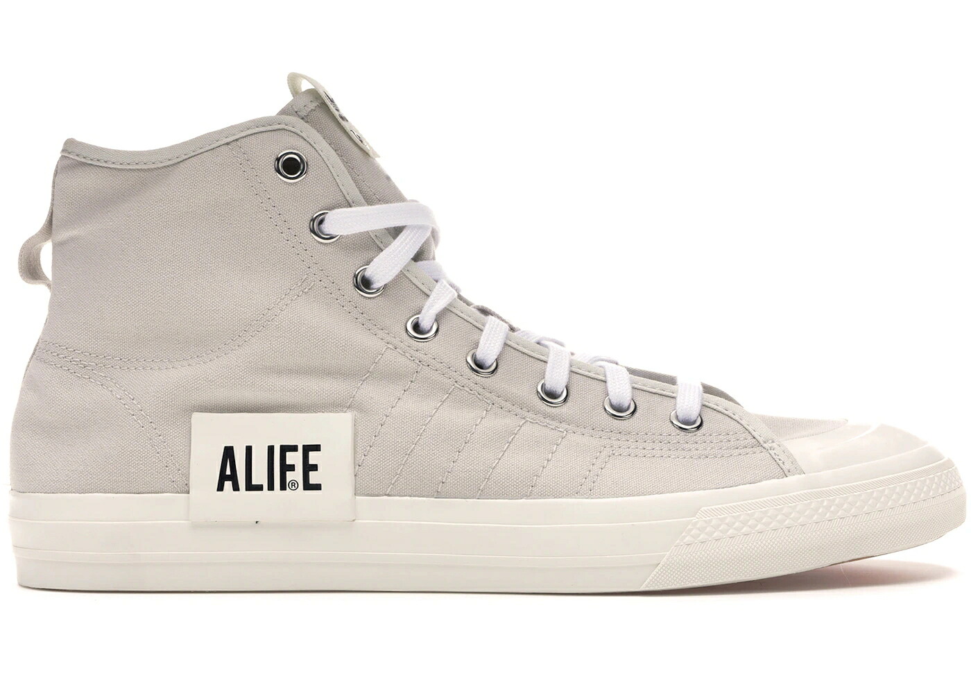 アディダス エーライフ 白色 ホワイト ニューヨーク スニーカー メンズ ADIDAS NIZZA HI ALIFE NEW YORK / OFF WHITE OFF WHITE WHITE