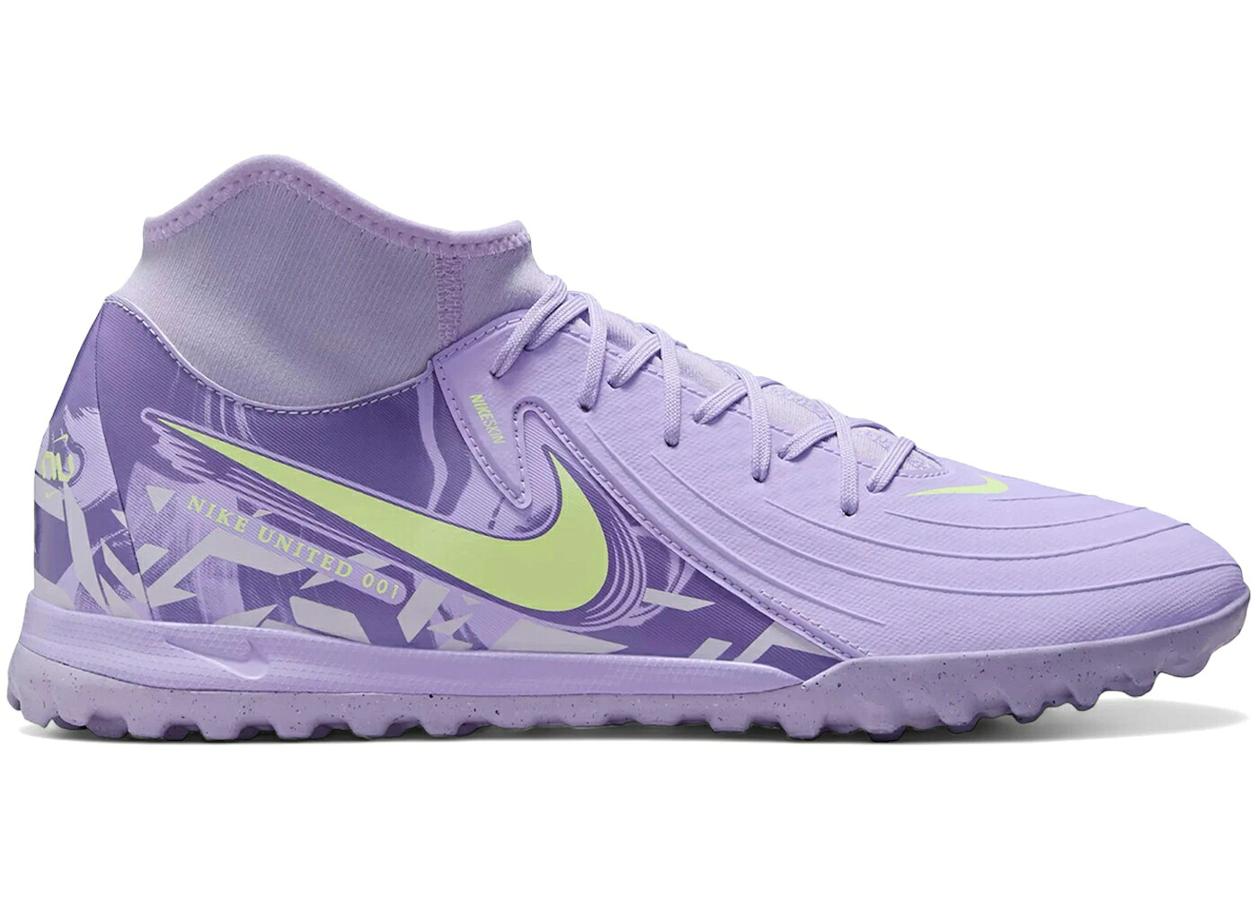 ナイキ アカデミー ユナイテッド 紫 パープル スニーカー メンズ NIKE PHANTOM LUNA 2 ACADEMY TF UNITED PACK / PURPLE AGATE BARELY VOLT 44,220円