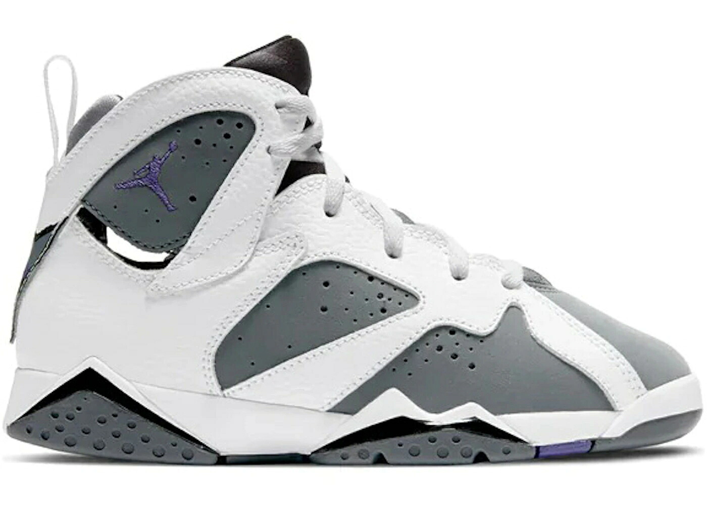 ナイキ ジョーダン 白いこと 白いこと 紫 パープル お坊っちゃん キッズ JORDAN 7 RETRO FLINT (なおなお書き) / WHITE VARSITY PURPLE もの言う花 マタニティ スニーカー