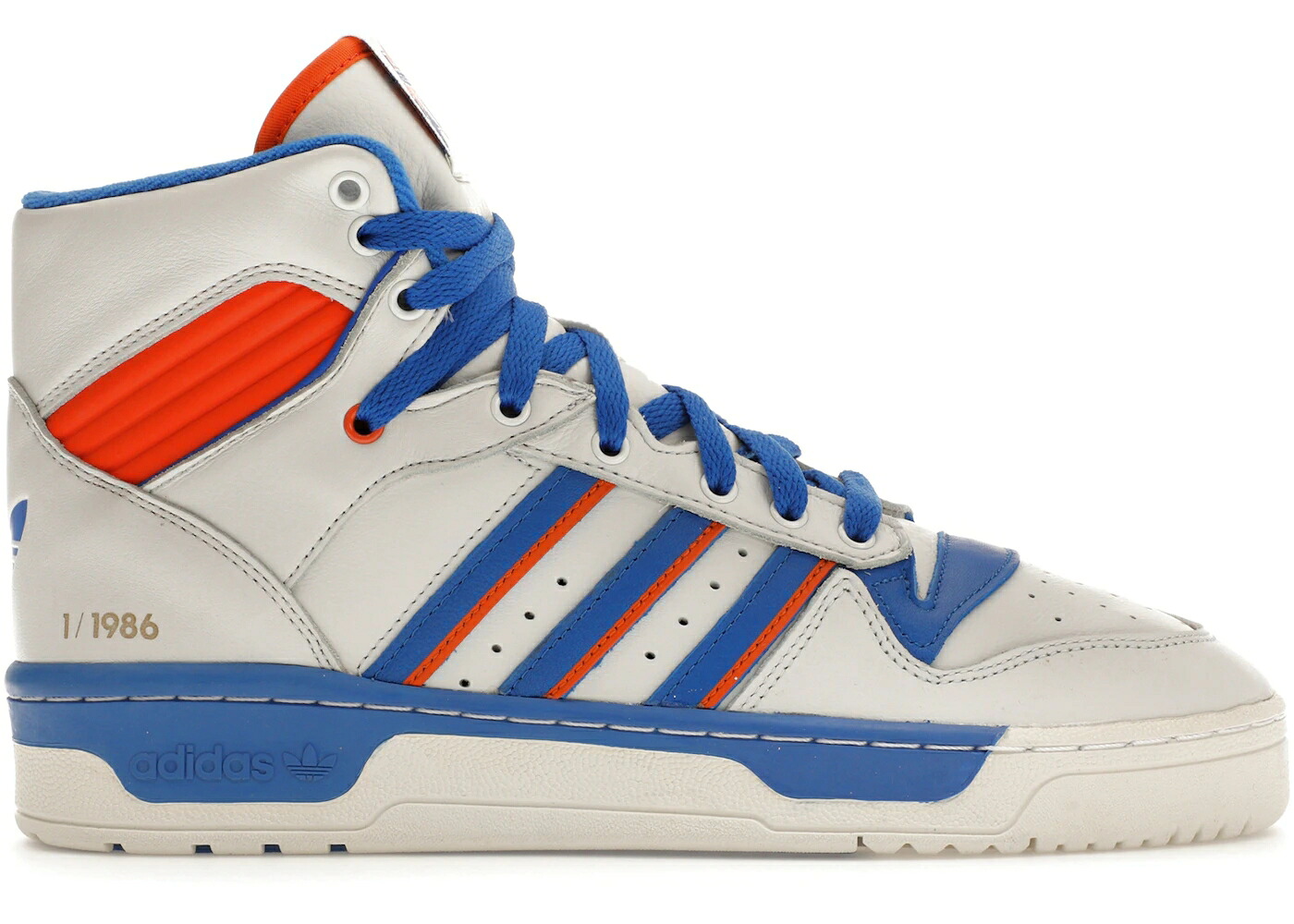 アディダス 白色 ホワイト 青色 ブルー 橙 オレンジ ニューヨーク スニーカー メンズ ADIDAS RIVALRY HI ERIC EMANUEL NEW YORK / CRYSTAL WHITE BLUE ORANGE