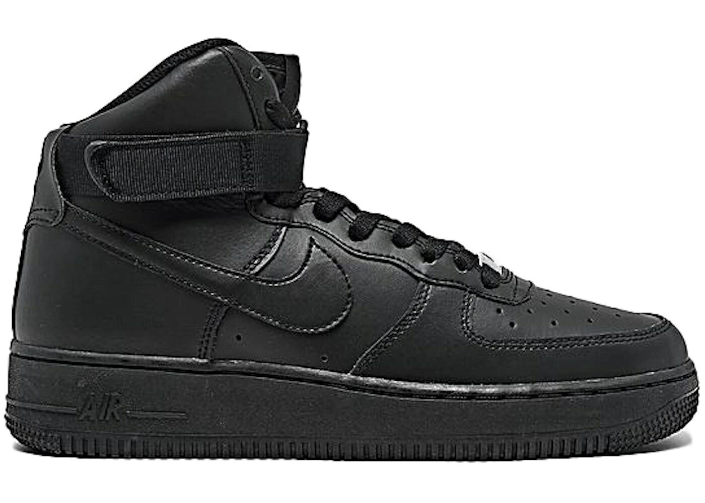 ナイキ 御機嫌 黒いこと 黒いこと 空軍 お坊っちゃん キッズ NIKE AIR FORCE 1 HIGH LE TRIPLE BLACK (GS) / BLACK BLACK BLACK もの言う花 マタニティ スニーカー