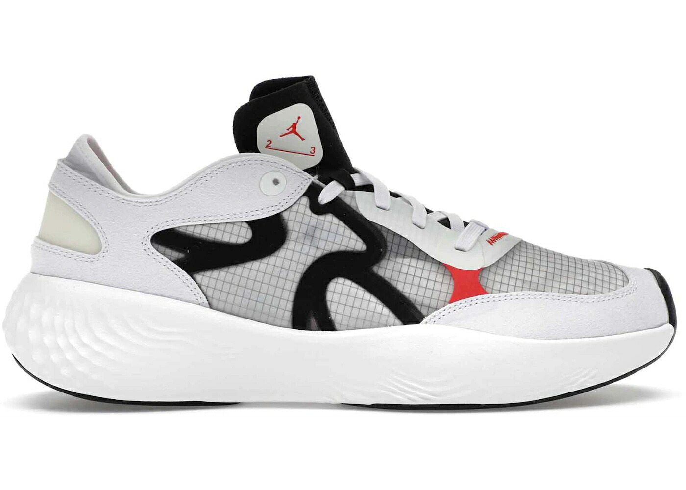 ナイキ ジョーダン 白色 ホワイト 赤 レッド 黒色 ブラック スニーカー メンズ JORDAN DELTA 3 LOW WHITE CHILE RED / WHITE CHILE RED BLACK