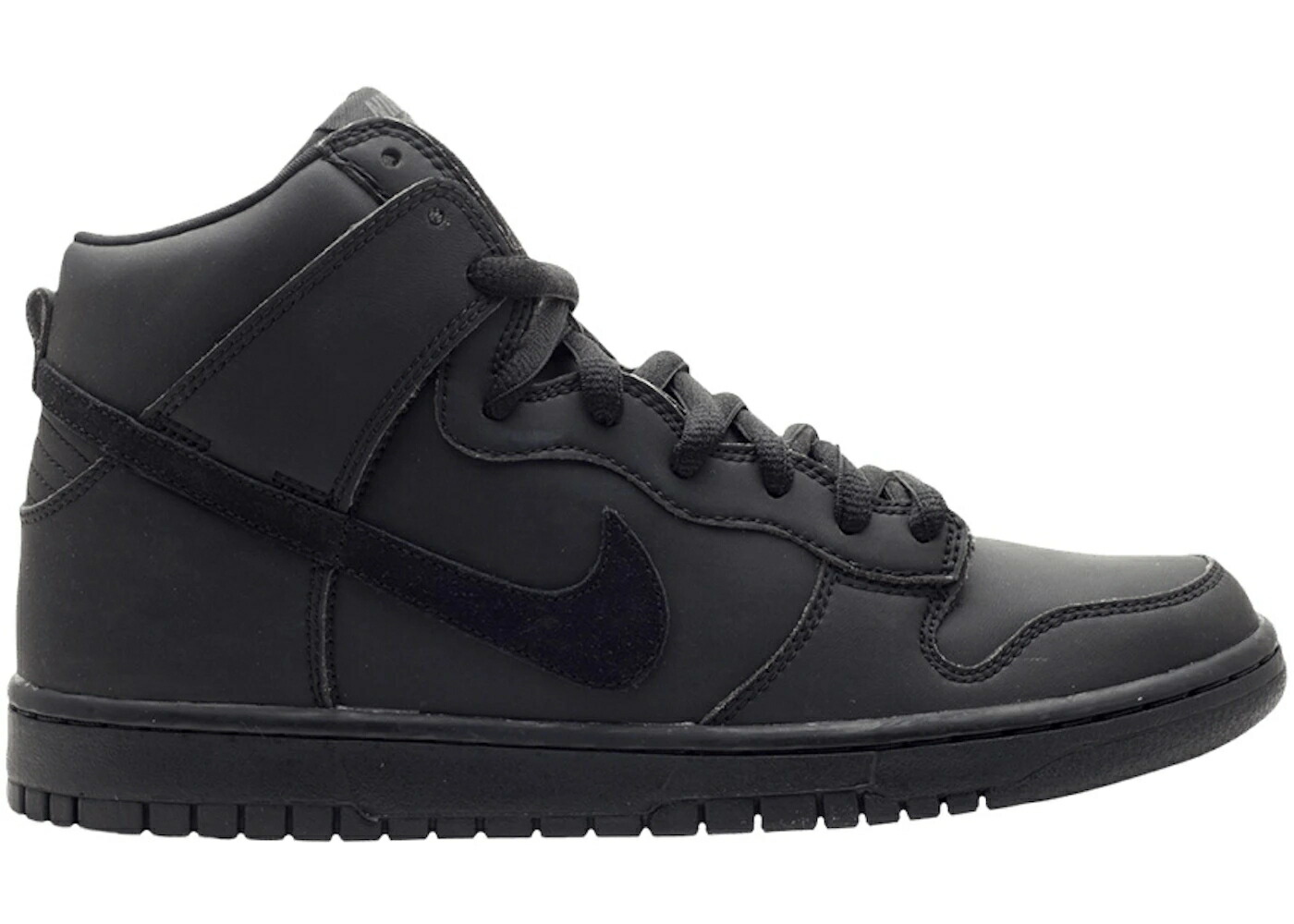 ナイキ エスビー ダンク ハイ プレミアム 黒色 ブラック ダンクハイ スニーカー メンズ NIKE SB DUNK HIGH PREMIUM BLACK WATERPROOF / BLACK BLACK