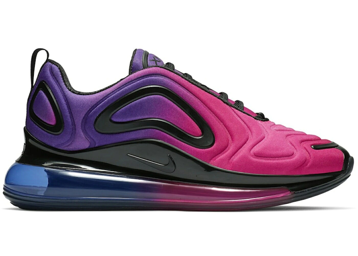 ナイキ マックス 黒いこと 黒いこと サクラ色 大気圏マックス WOMEN\u0027S スニーカー レディース NIKE AIR MAX 720 SUNSET (WOMEN\u0027S) / HYPER GRAPE BLACK HYPER PINK