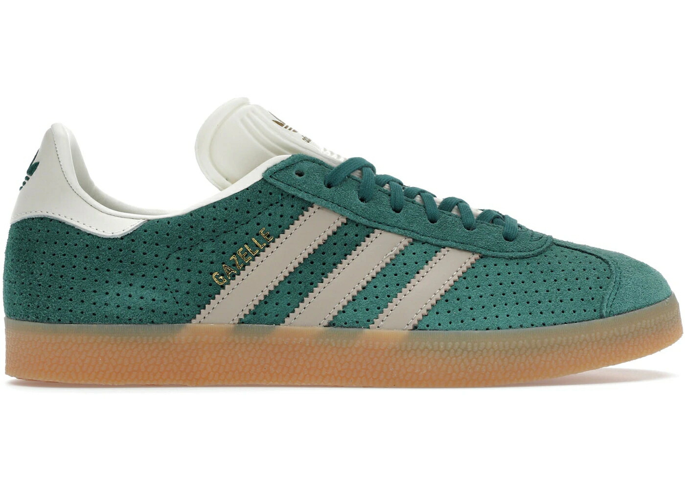 アディダス ガゼル 緑 グリーン ベージュ ゴールド スニーカー メンズ ADIDAS GAZELLE COLLEGIATE GREEN WONDER BEIGE GOLD METALLIC / COLLEGIATE GREEN WONDER BEIGE 35,700円
