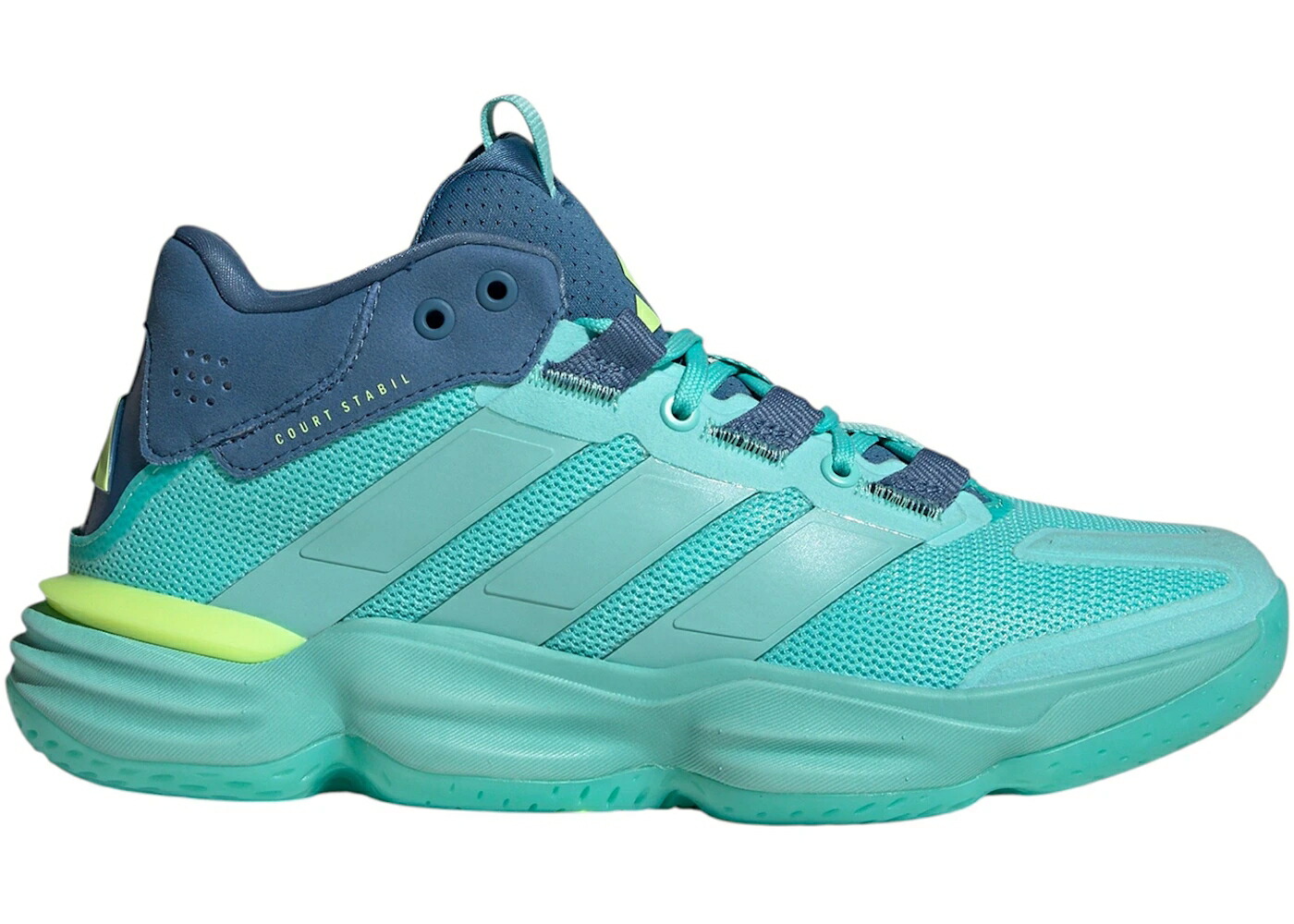 アディダス コート アクア WOMEN'S スニーカー レディース ADIDAS COURT STABIL INDOOR FLASH AQUA DUSKY INK (WOMEN'S) / FLASH AQUA FLASH AQUA DUSKY INK