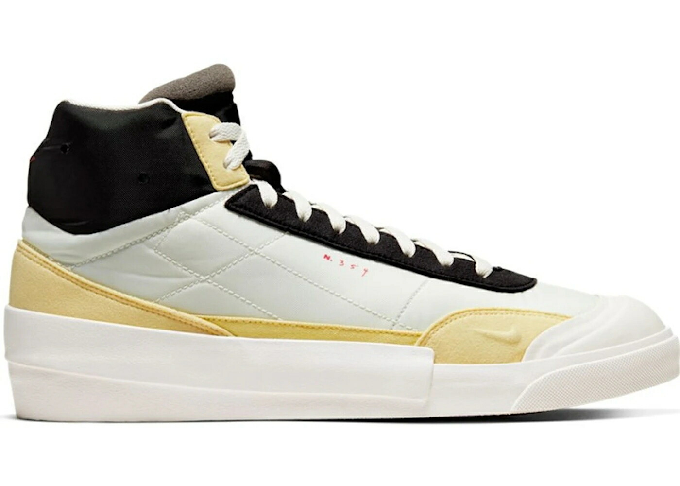 ナイキ ミッド 黄味がかった 黄色 黒いこと 黒いこと スニーカー メンズ NIKE DROP TYPE MID BICYCLE YELLOW / SAIL BLACK BICYCLE YELLOW