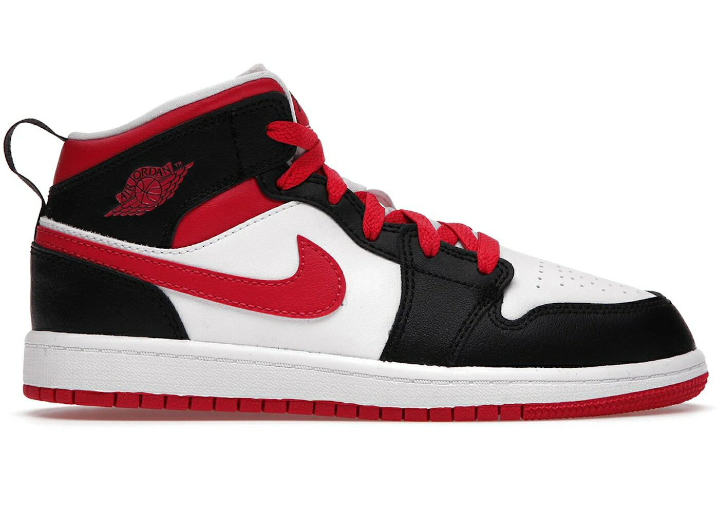 ナイキ ジョーダン ミッド 白色 ホワイト 黒色 ブラック ジュニア キッズ JORDAN 1 MID VERY BERRY (PS) / WHITE VERY BERRY BLACK ベビー マタニティ スニーカー