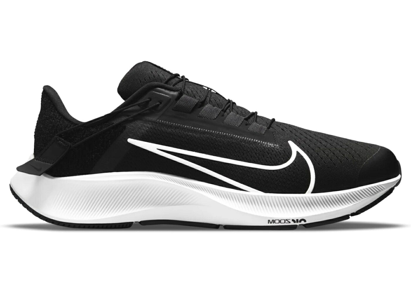 ナイキ ズーム ペガサス 黒色 ブラック 白色 ホワイト ズームペガサス スニーカー メンズ NIKE AIR ZOOM PEGASUS 38 FLYEASE BLACK ANTHRACITE (EXTRA WIDE) / BLACK ANTHRACITE VOLT WHITE