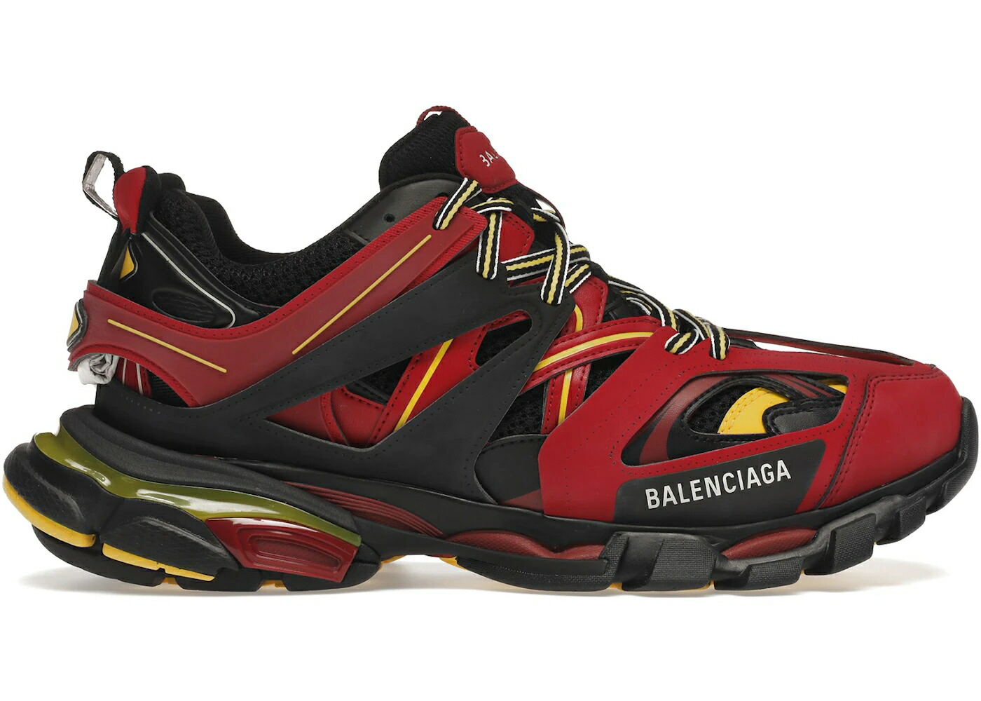 バレンシアガ トラック スニーカー スニーカー ワイン色 バーガンディー 黒色 ブラック メンズ BALENCIAGA TRACK TRAINERS BURGUNDY BLACK / BLACK BURGUNDY