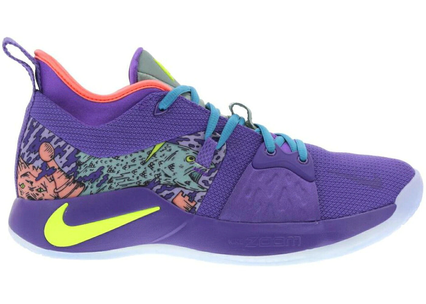 ナイキ マンバ 紫 パープル スニーカー メンズ NIKE PG 2 MAMBA MENTALITY / CANNON VOLT PURPLE VENOM|スニケス