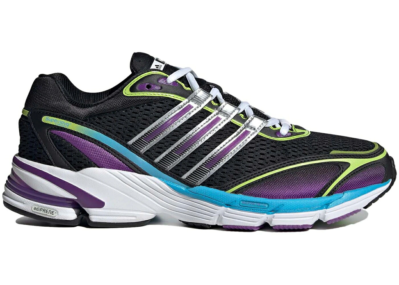 アディダス スーパーノバ ノヴァ 黒色 ブラック 紫 パープル 緑 グリーン コア 銀色 シルバー スニーカー メンズ ADIDAS SUPERNOVA CUSHION 7 BLACK PURPLE GREEN / CORE BLACK SILVER METALLIC SEMI|スニケス