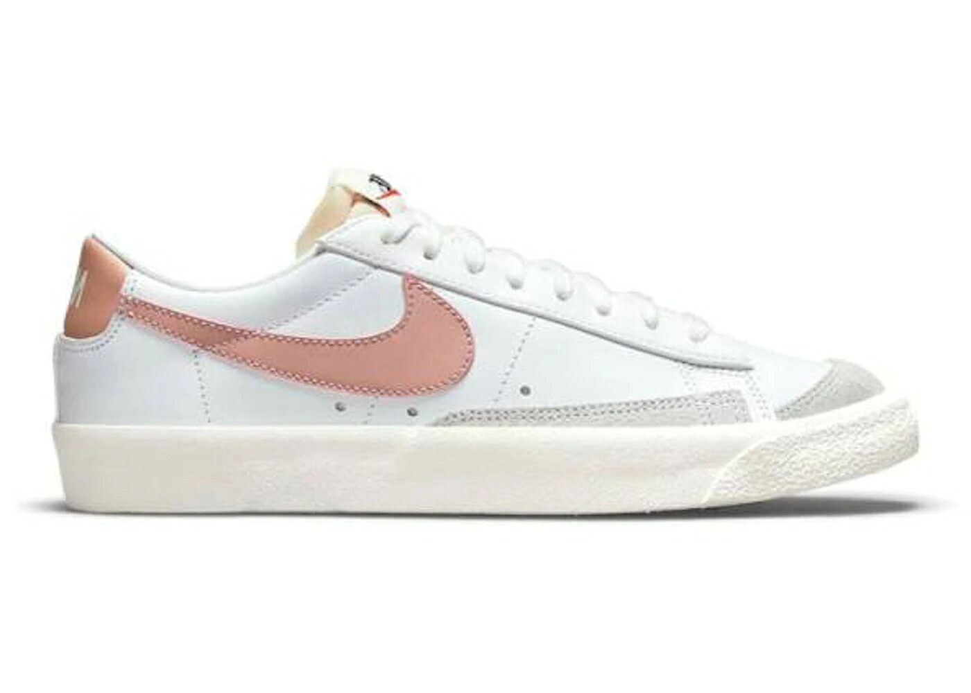 ナイキ ブレイザー 白いこと 白いこと サクラ色 薄墨色 薄墨色 WOMEN\u0027S スニーカー レディース NIKE BLAZER LOW 77 WHITE ROSE (WOMEN\u0027S) / WHITE GREY ROSE