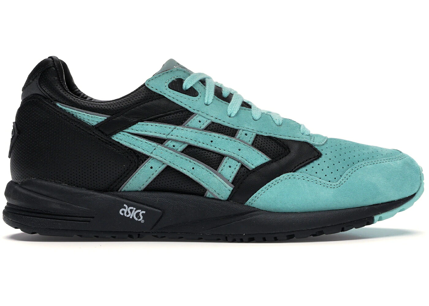 アシックス 金剛石 支給 アクア 青味 青味 黒いこと 黒いこと ダイアモンドサプライ スニーカー メンズ ASICS GEL-SAGA DIAMOND SUPPLY CO X RONNIE FIEG AQUA BLUE BLACK / BLACK AQUA