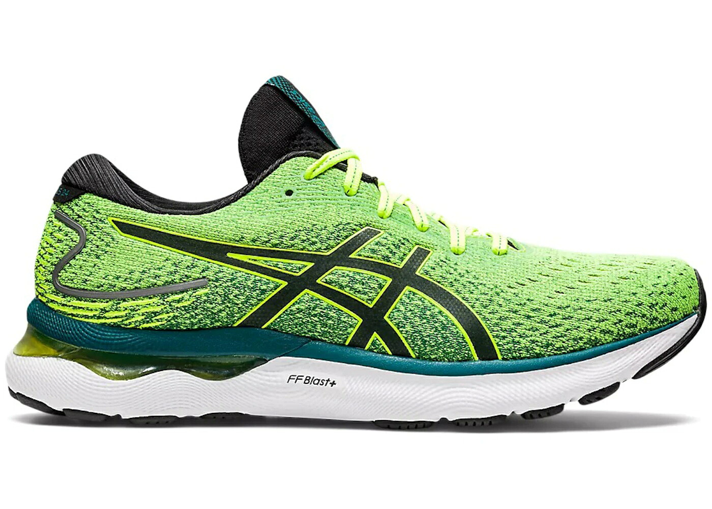 アシックス 黄色 イエロー 黒色 ブラック スニーカー メンズ ASICS GEL NIMBUS 24 SAFETY YELLOW BLACK / SAFETY YELLOW BLACK｜スニケス 70,015円