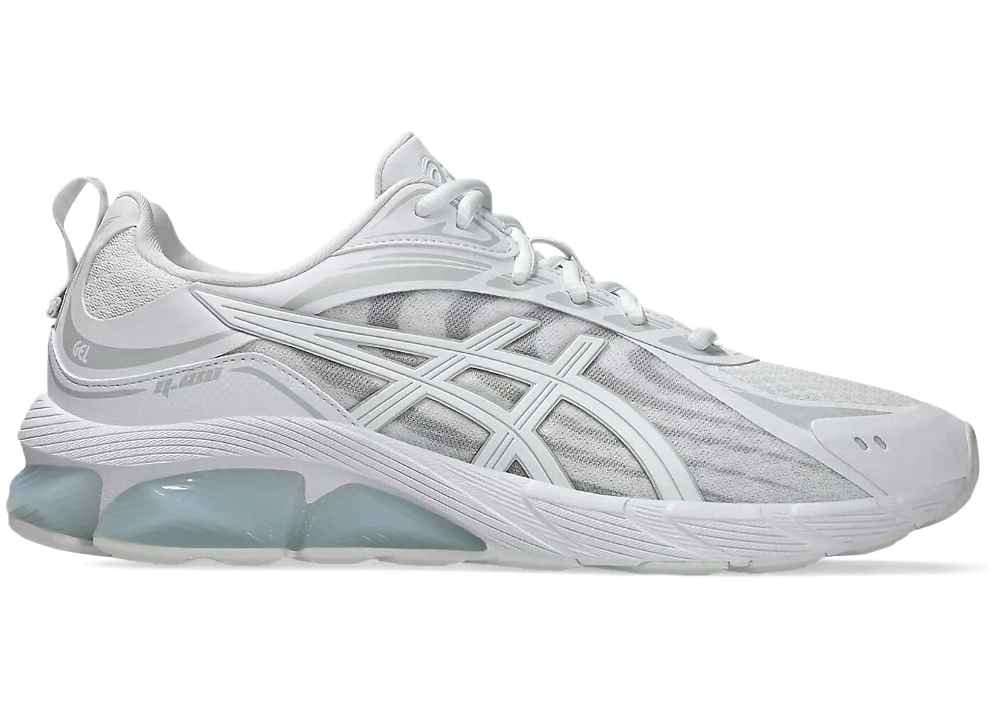 アシックス 白いこと 白いこと 薄墨色 薄墨色 スニーカー メンズ ASICS GEL-QUANTUM 180 VIII WHITE CLOUD GREY / WHITE CLOUD GREY