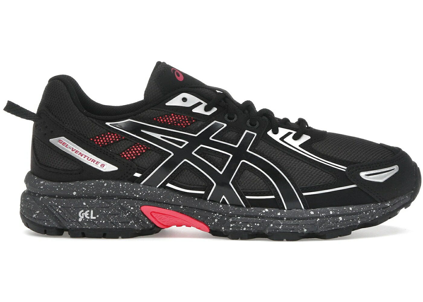 アシックス 薄墨色 薄墨色 黒いこと 黒いこと スニーカー メンズ ASICS GEL-VENTURE 6 OBSIDIAN GREY BLACK / OBSIDIAN GREY BLACK