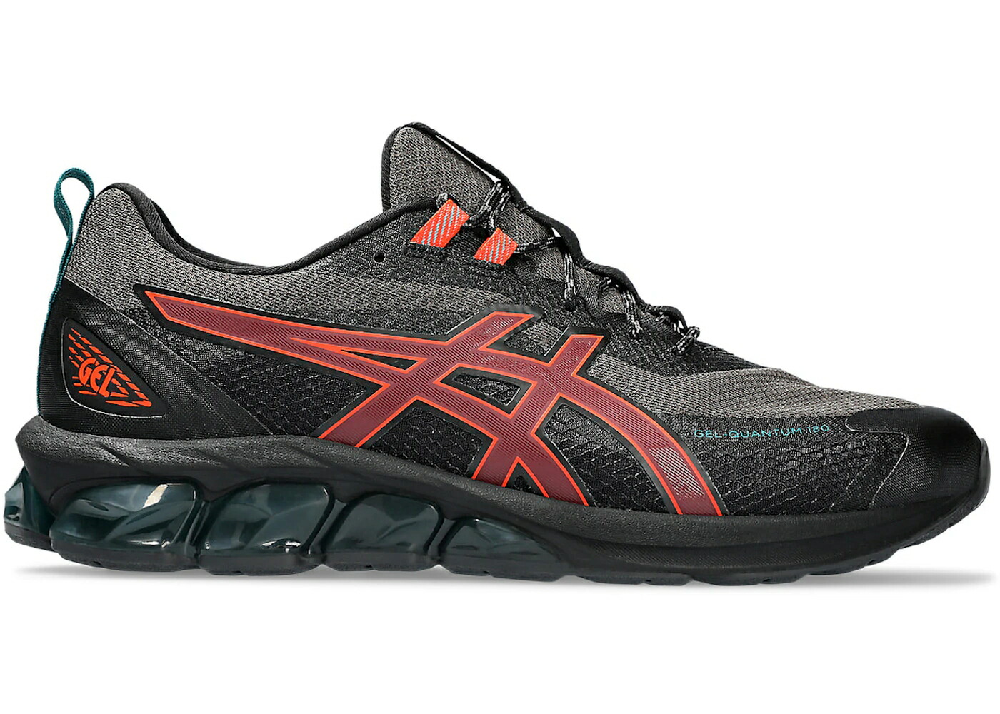 アシックス 薄墨色 薄墨色 黒いこと 黒いこと スニーカー メンズ ASICS GEL-QUANTUM 180 VII UTILITY CARRIER GREY BLACK / CARRIER GREY BLACK