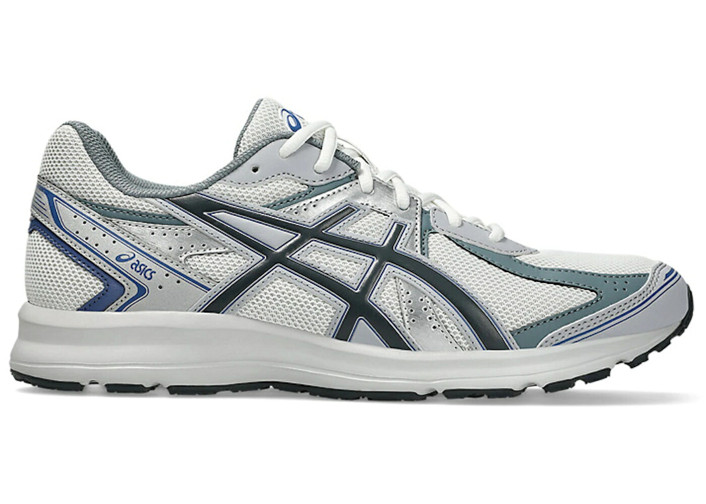 アシックス 白色 ホワイト 灰色 グレー スニーカー メンズ ASICS JOG 100S WHITE CARRIER GREY / WHITE CARRIER GREY|スニケス