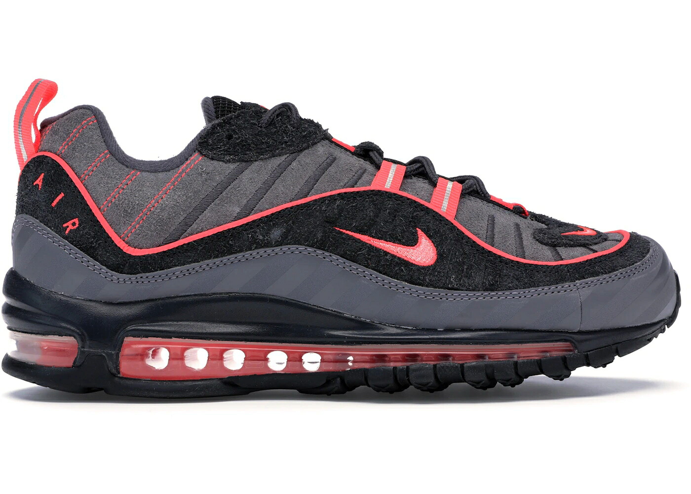 ナイキ マックス サンダー 薄墨色 薄墨色 大気圏マックス スニーカー メンズ NIKE AIR MAX 98 I-95 / GUNSMOKE LAVA GLOW THUNDER GREY