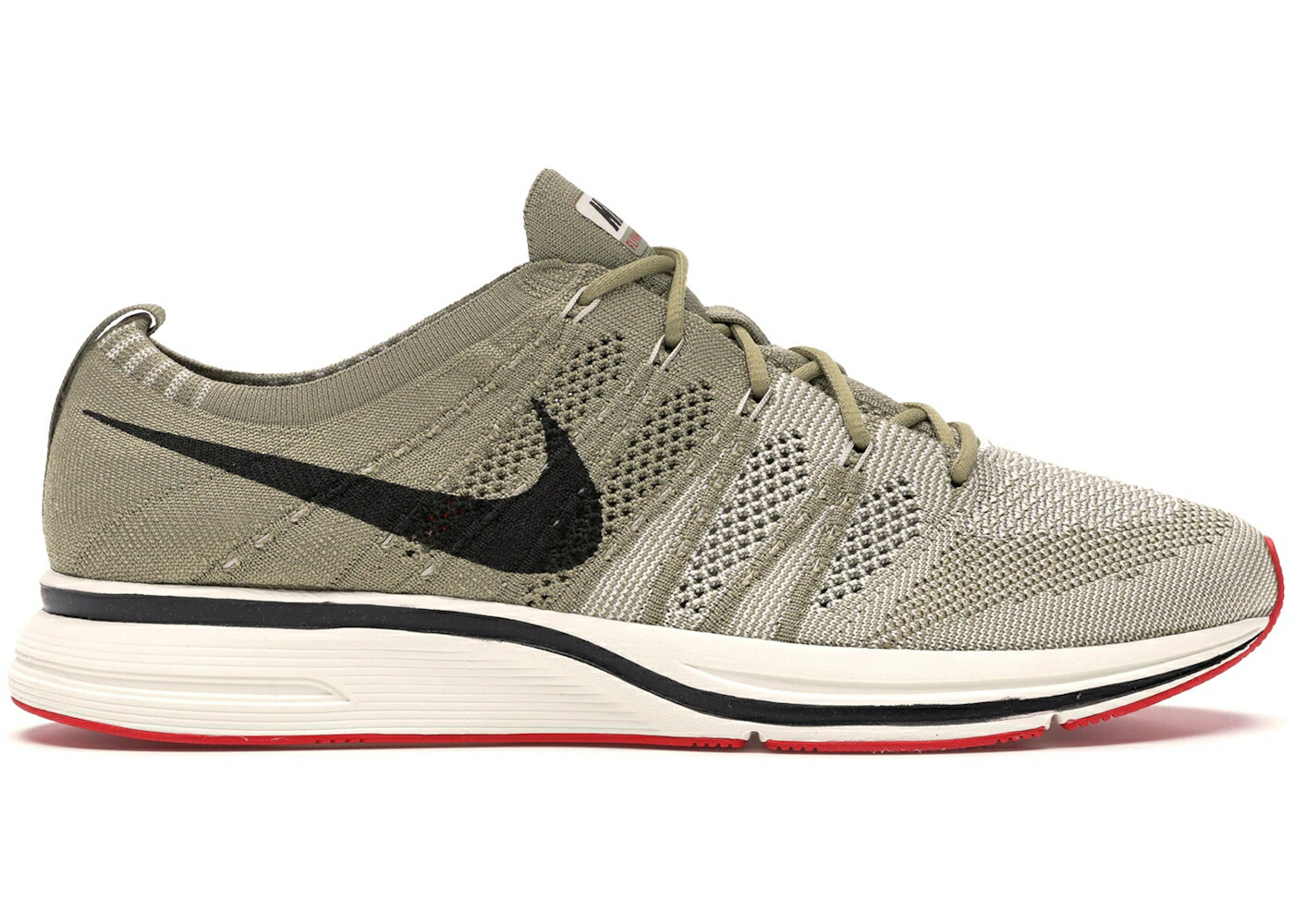 ナイキ 飛球編み物 調教師 オリーブ 赤銅色 赤銅色 スニーカー メンズ NIKE FLYKNIT TRAINER NEUTRAL OLIVE / NEUTRAL OLIVE VELVET BROWN SAIL