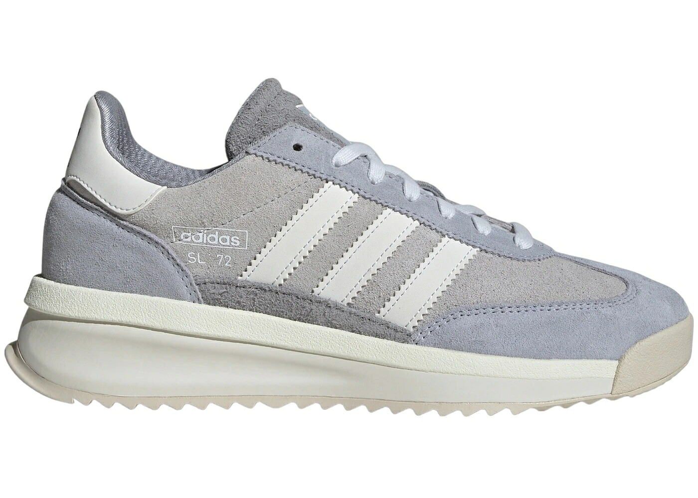 アディダス 灰色 グレー 白色 ホワイト スニーカー メンズ ADIDAS SL 72 RTN GREY CRYSTAL WHITE OFF / GREY TWO CRYSTAL WHITE OFF WHITE