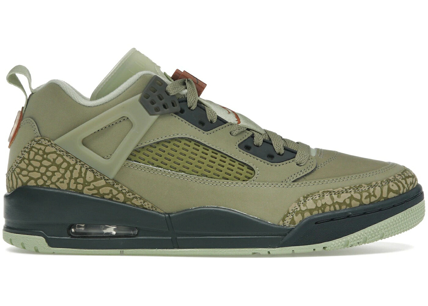 ナイキ ジョーダン オリーブ スニーカー メンズ JORDAN SPIZIKE LOW NEUTRAL OLIVE / NEUTRAL OLIVE DARK RUSSET OLIVE