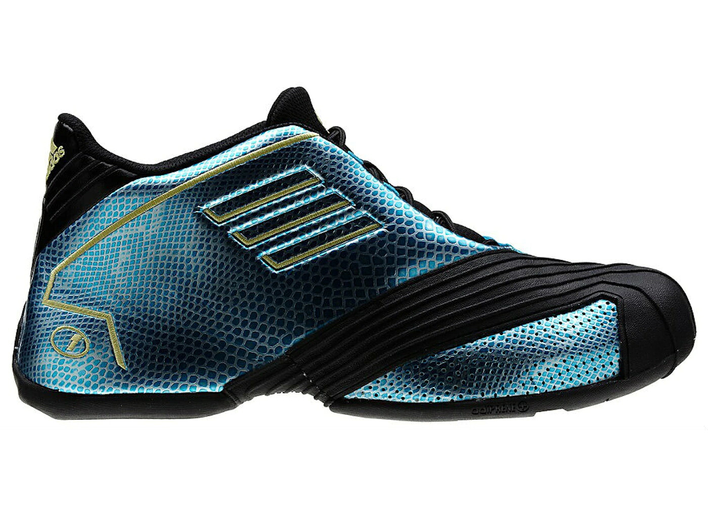 アディダス 黒色 ブラック スニーカー メンズ ADIDAS TMAC 1 YEAR OF THE SNAKE / TURQUOISE BLACK