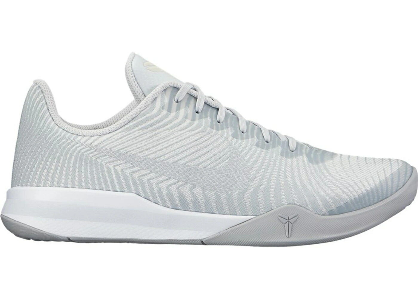 ナイキ コービー 白いこと 白いこと 薄墨色 薄墨色 スニーカー メンズ NIKE KOBE MENTALITY 2 WHITE GREY / WHITE GREY