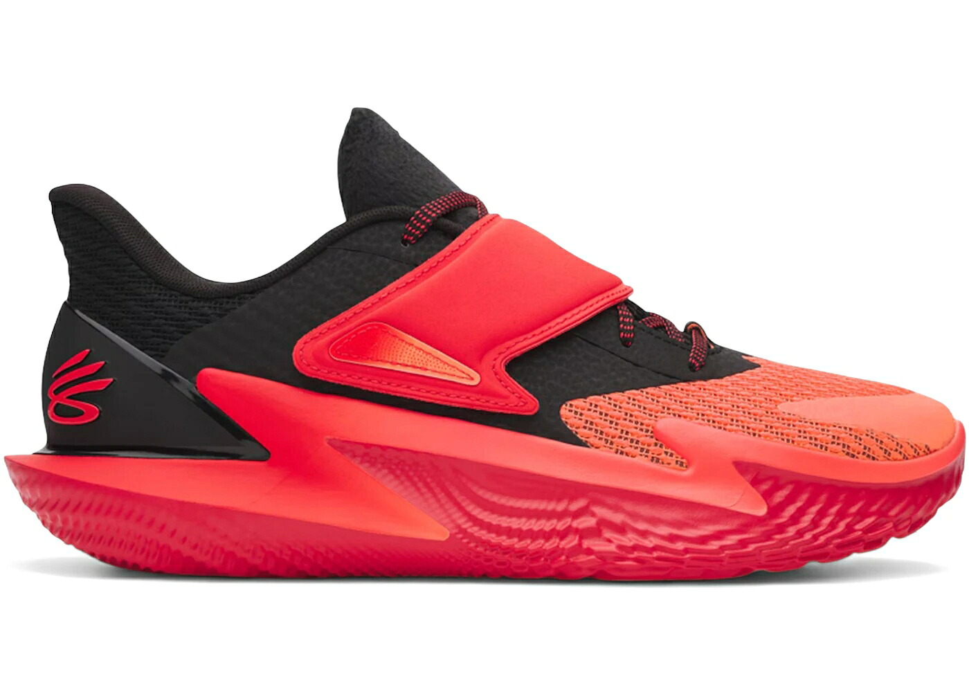 カリー フォックス 黒色 ブラック 橙 オレンジ アンダーアーマー スニーカー メンズ UNDER ARMOUR UNDER ARMOUR CURRY FOX 2 AT THE BUZZER / BLACK ORANGE