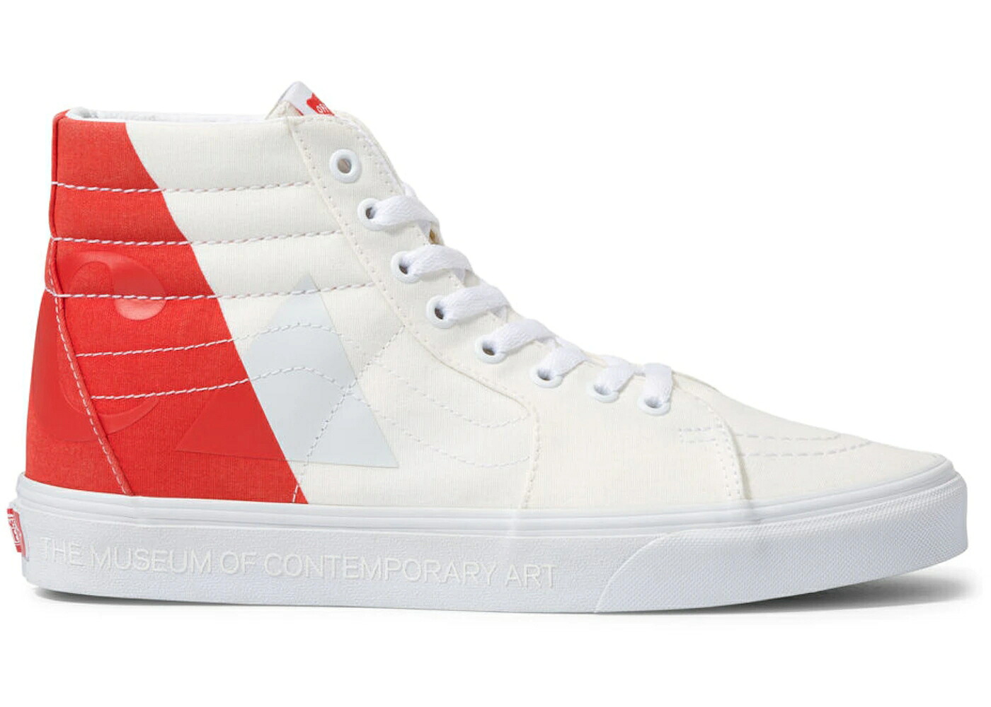 ヴァンズ バンズ 滑る御機嫌 ロゴタイプ スニーカー メンズ VANS SK8-HI MOCA LOGO / LOGO MARSHMALLOW
