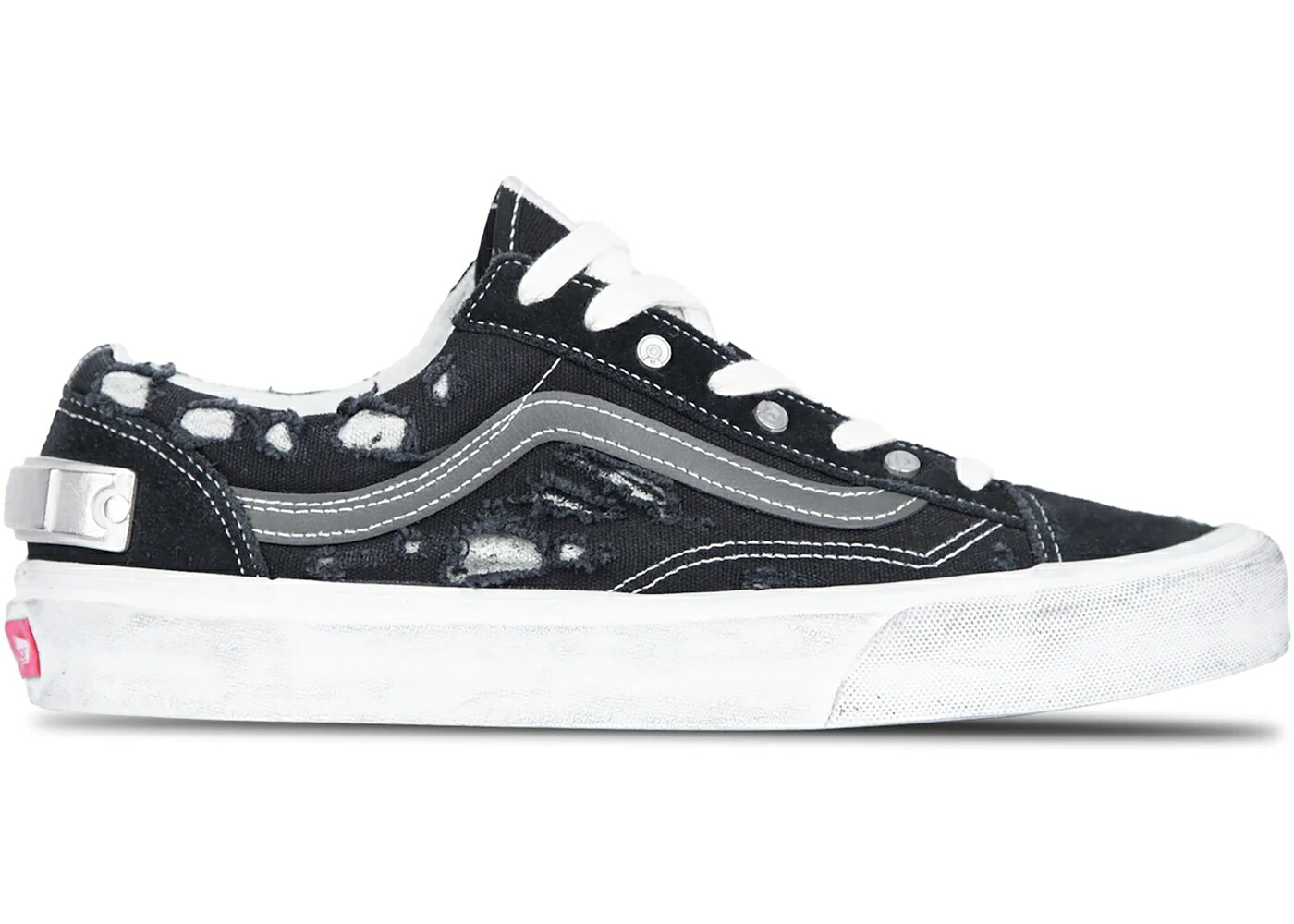 ヴァンズ バンズ 黒いこと 黒いこと 白いこと 白いこと スニーカー メンズ VANS STYLE 36 C2H4 50/50 ENLIGHTEN TRAILBLAZER / BLACK WHITE 靴-スニーカー