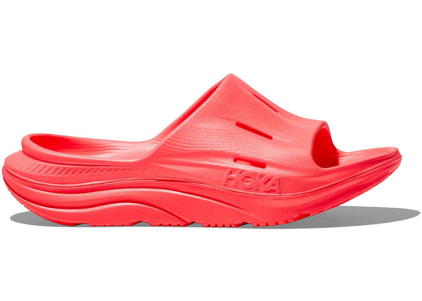 ホカオネオネ サンダル スニーカー メンズ HOKA ONE ONE HOKA ONE ORA RECOVERY SLIDE 3 NEON FLAME / NEON FLAME NEON FLAME|スニケス
