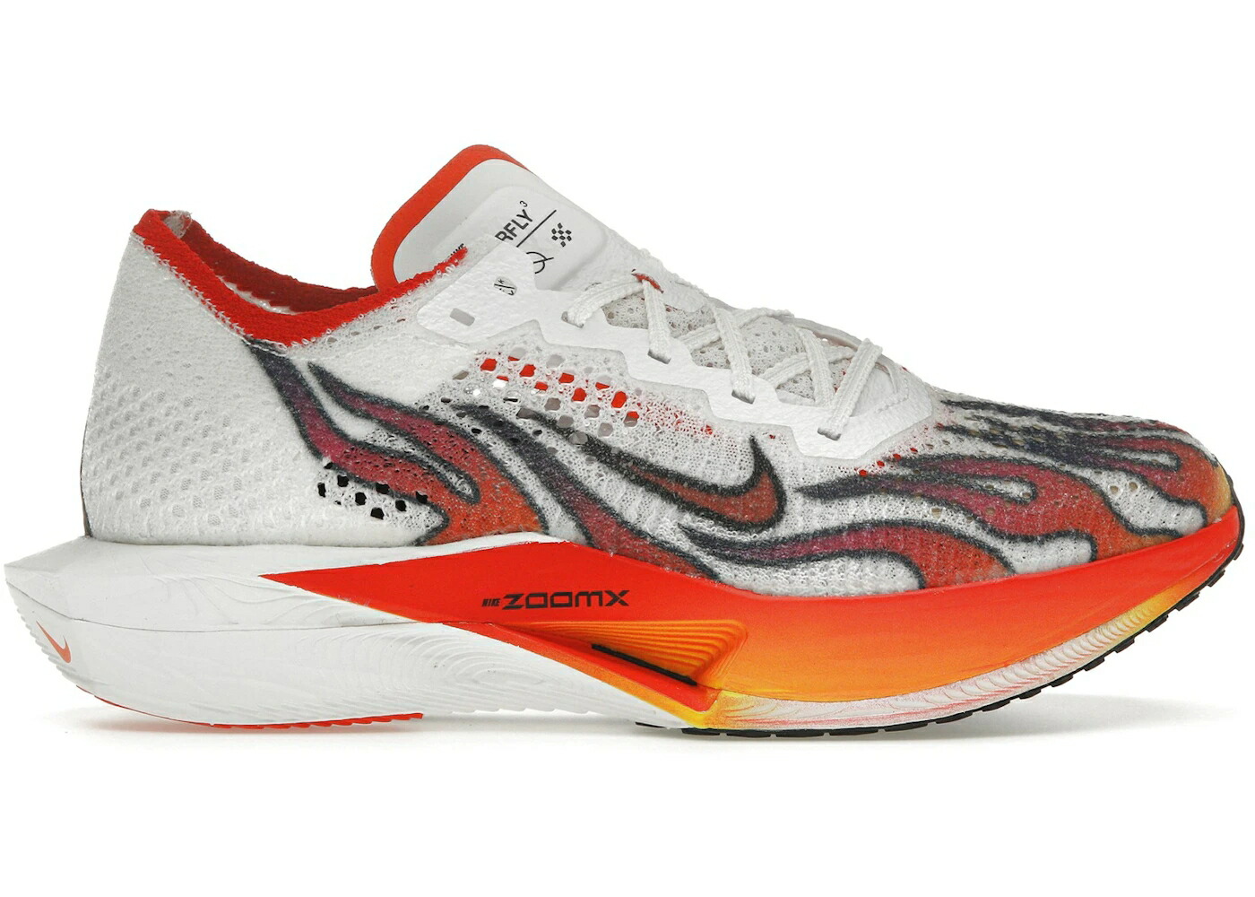 ナイキ 白いこと 白いこと 赤 赤いこと 黒いこと 黒いこと NEXT% スニーカー メンズ NIKE ZOOMX VAPORFLY 3 FK EKIDEN PACK / WHITE HABANERO RED BLACK 靴-メンズ靴