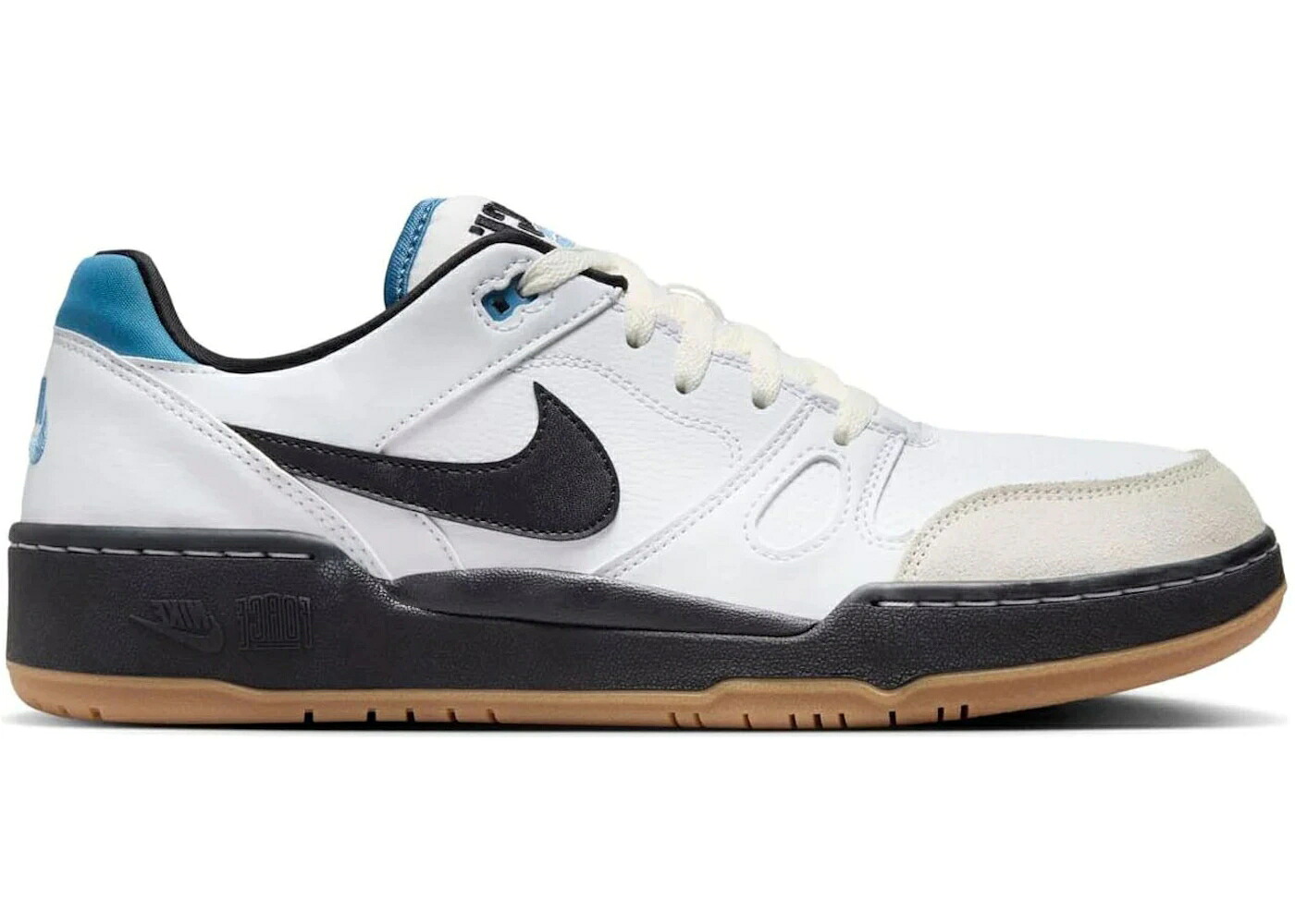 ナイキ 白いこと 白いこと 黒いこと 黒いこと スニーカー メンズ NIKE FULL FORCE LOW WHITE BLACK AEGEAN STORM / WHITE PHANTOM AEGEAN STORM BLACK