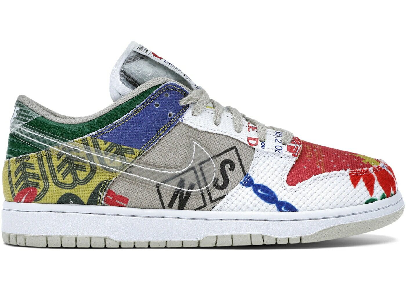 ナイキ ダンク シティ ダンクロー スニーカー メンズ NIKE DUNK LOW SP CITY MARKET / MULTI COLOR MULTI COLOR