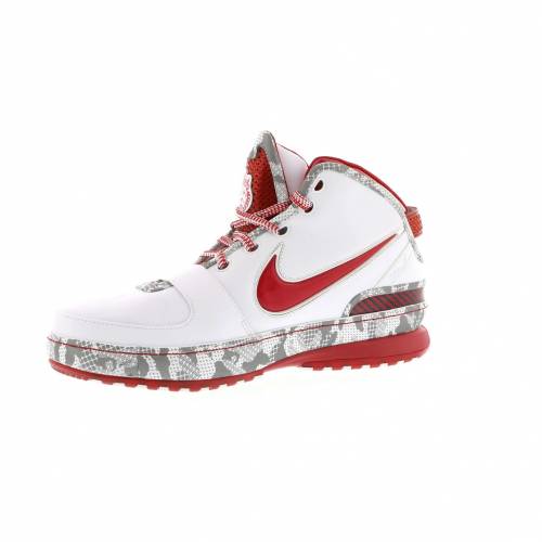 ナイキ Nike メンズ靴 レブロン オハイオ スニーカー スニーカー Lebron 6 ナイキ Ohio State White Red Silver メンズ スニケスファッションブランド カジュアル ファッション スニーカー