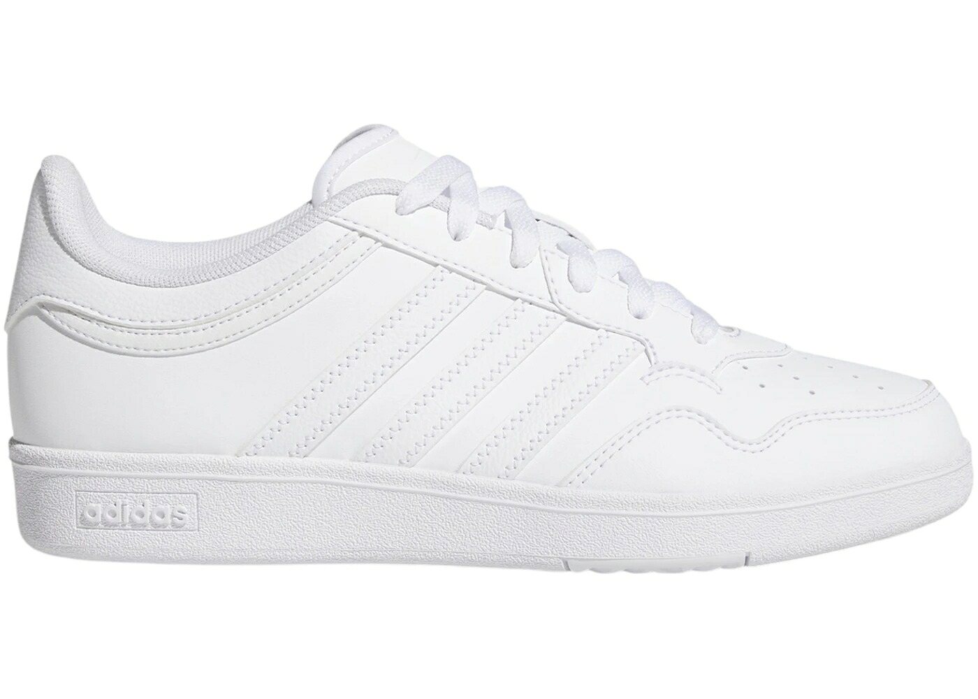 アディダス 白色 ホワイト コア 黒色 ブラック 4.0 WOMEN'S スニーカー レディース ADIDAS HOOPS CLOUD WHITE CORE BLACK (WOMEN'S) / CLOUD WHITE CLOUD WHITE CORE