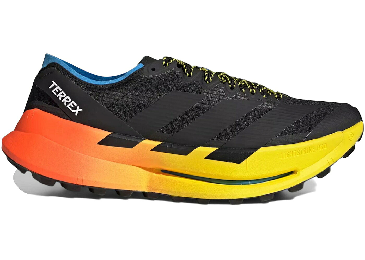 アディダス 素早さ ウルトラ 黒いこと 黒いこと 青味 青み 中核グループ スニーカー メンズ ADIDAS TERREX AGRAVIC SPEED ULTRA 2 TRAIL BLACK LUCID RAY BLUE / CORE BLACK CORE BLACK LUCID RAY