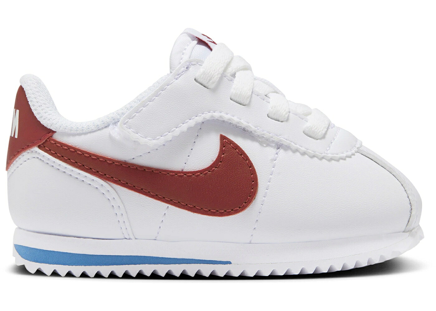 ナイキ コルテッツ 白色 ホワイト 青色 ブルー 赤 レッド ジュニア キッズ NIKE CORTEZ EASYON WHITE VARSITY BLUE RED (I) / WHITE VARSITY BLUE VARSITY RED