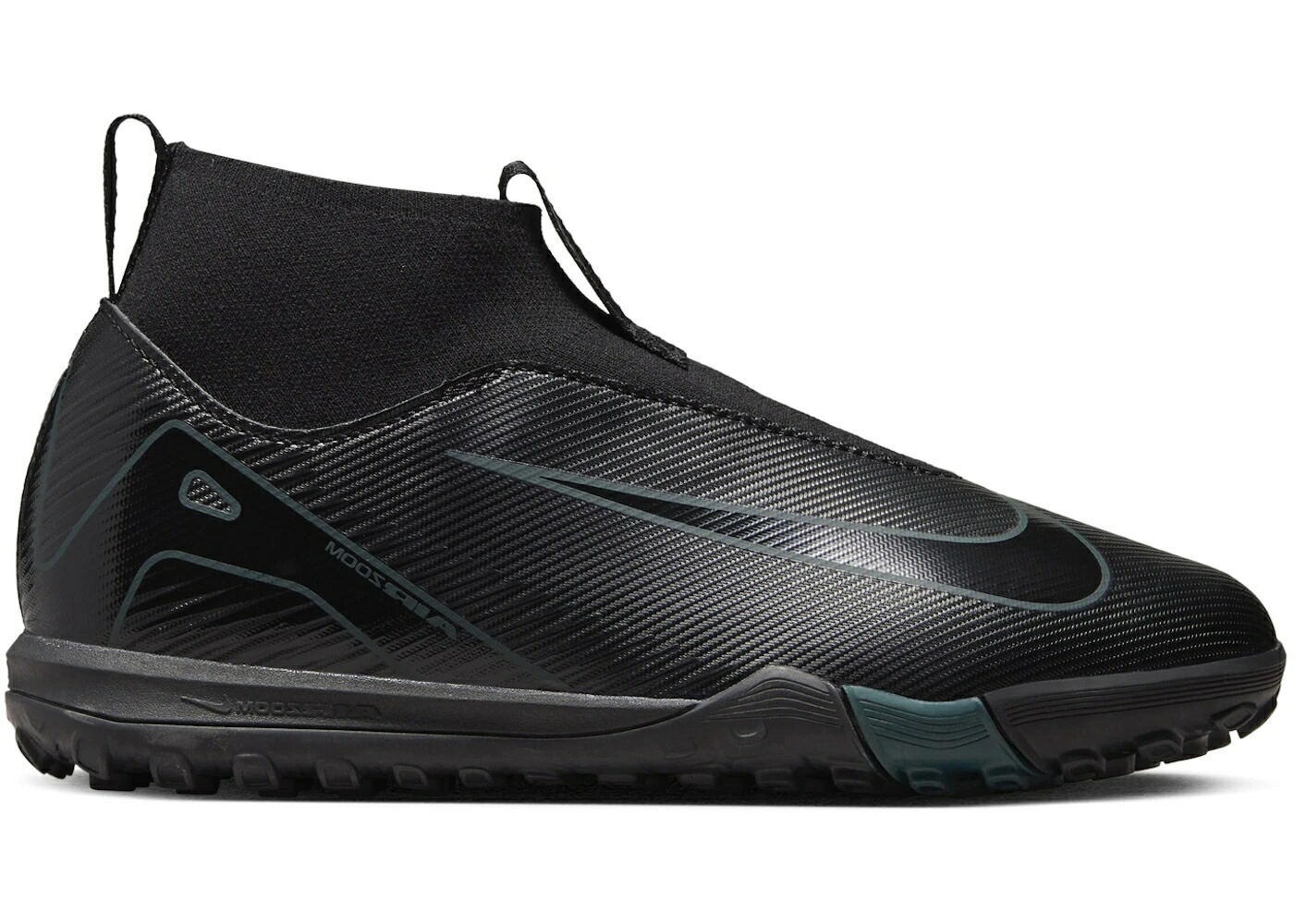 ナイキ アカデミー 黒色 ブラック ディープ ジュニア キッズ NIKE MERCURIAL SUPERFLY 10 ACADEMY TF BLACK DEEP JUNGLE (GS) / BLACK DEEP JUNGLE BLACK ベビー マタニティ スニーカー