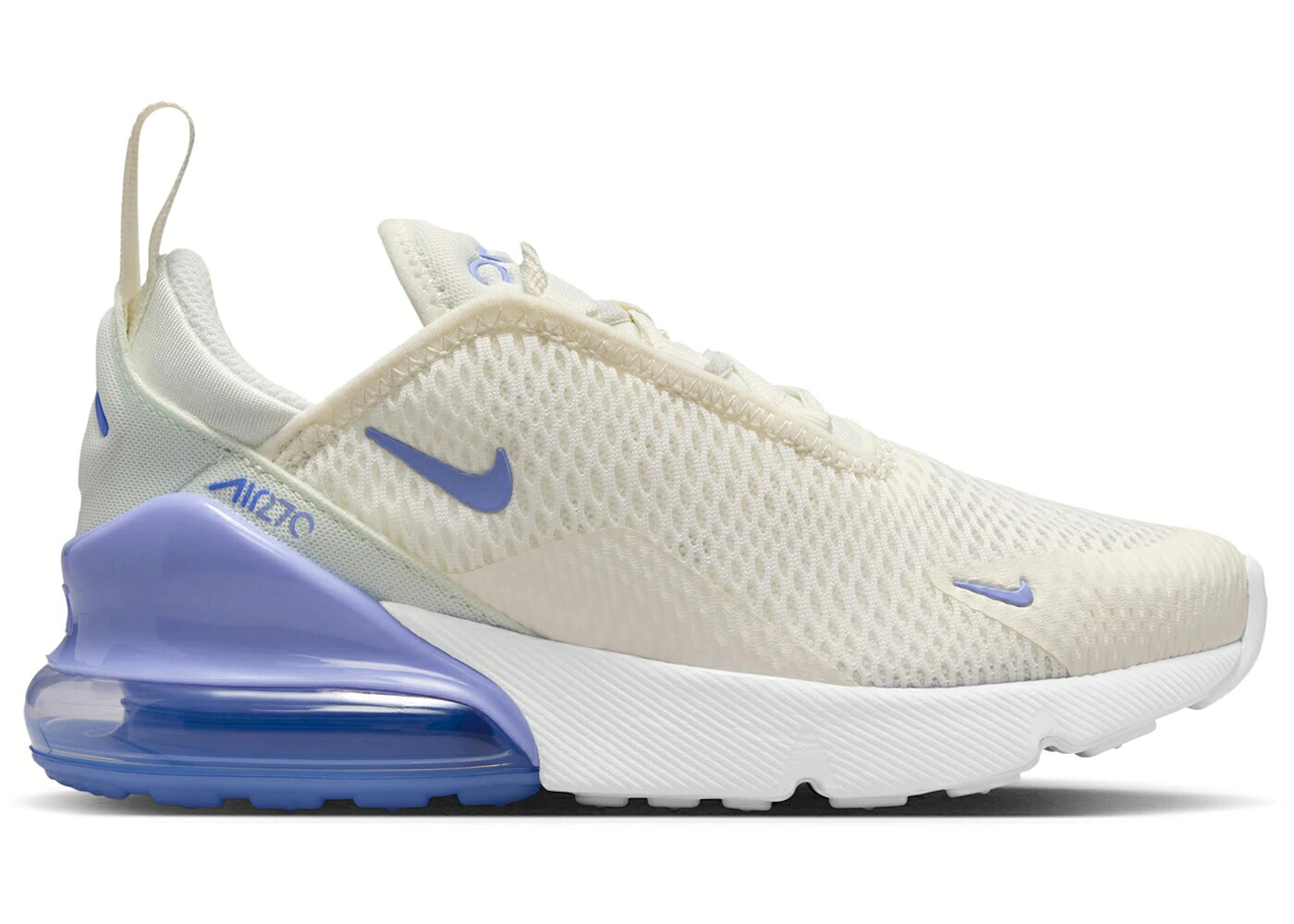 ナイキ マックス 大気圏マックス お坊っちゃん キッズ NIKE AIR MAX 270 SAIL SAPPHIRE LIGHT THISTLE (なおなお書き) / SAIL SAPPHIRE LIGHT THISTLE もの言う花 マタニティ スニーカー