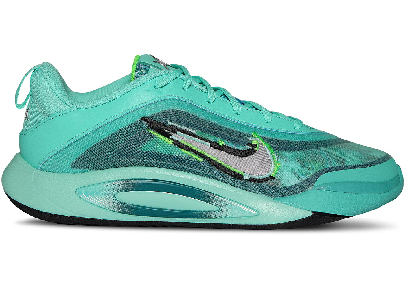 ナイキ ウィルソン 厚地の外套 A\u0027JA A\u0027ONE 御坊っちゃん キッズ NIKE WILSON KING OF THE COURT (GS) / BLEACHED TURQUOISE METALLIC もの言う花 マタニティ スニーカー