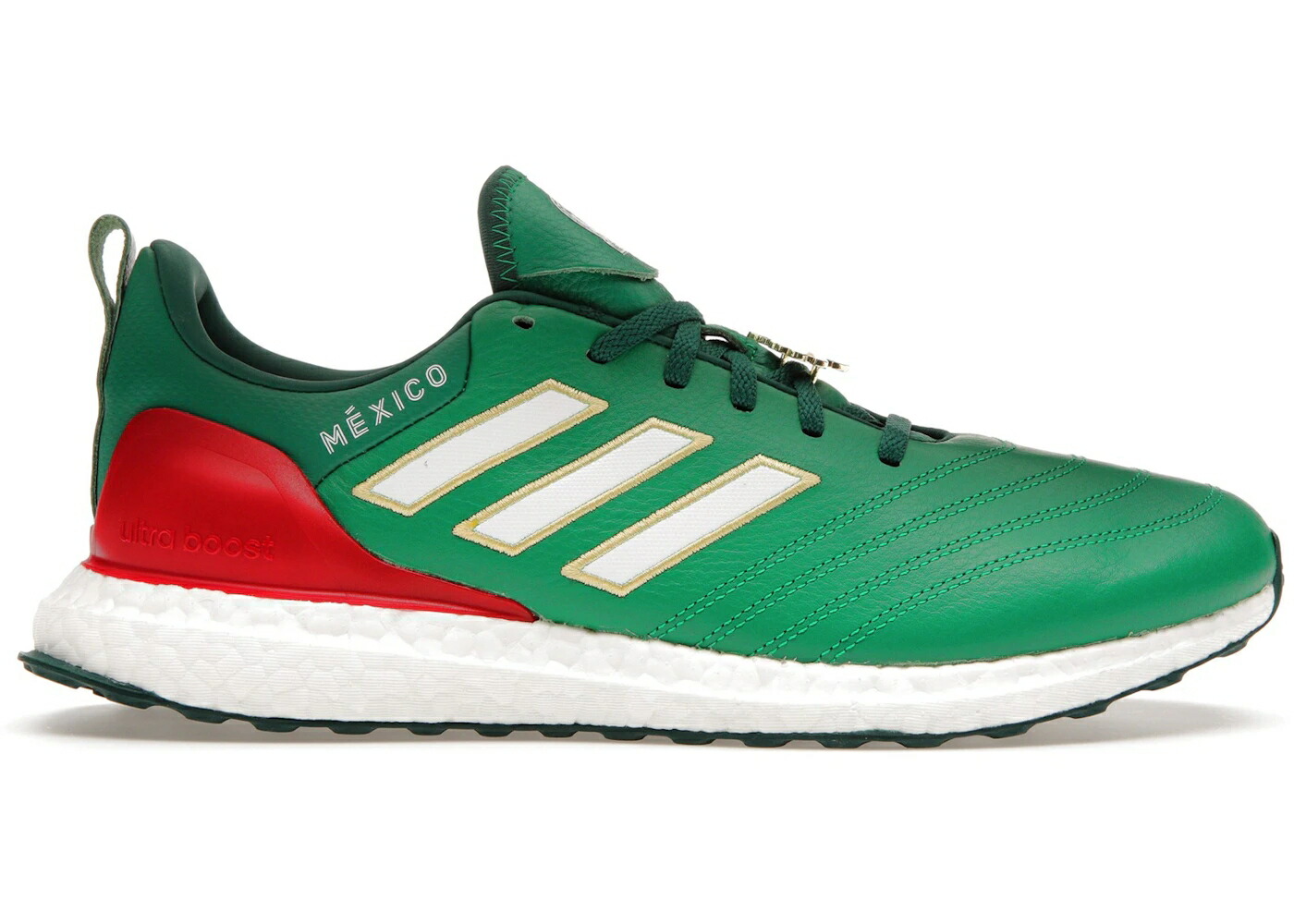 アディダス ウルトラ ブースト メキシコ 緑 グリーン 白色 ホワイト ウルトラブースト スニーカー メンズ ADIDAS ULTRA BOOST DNA COPA WORLD CUP MEXICO / VIVID GREEN CLOUD WHITE BOLD