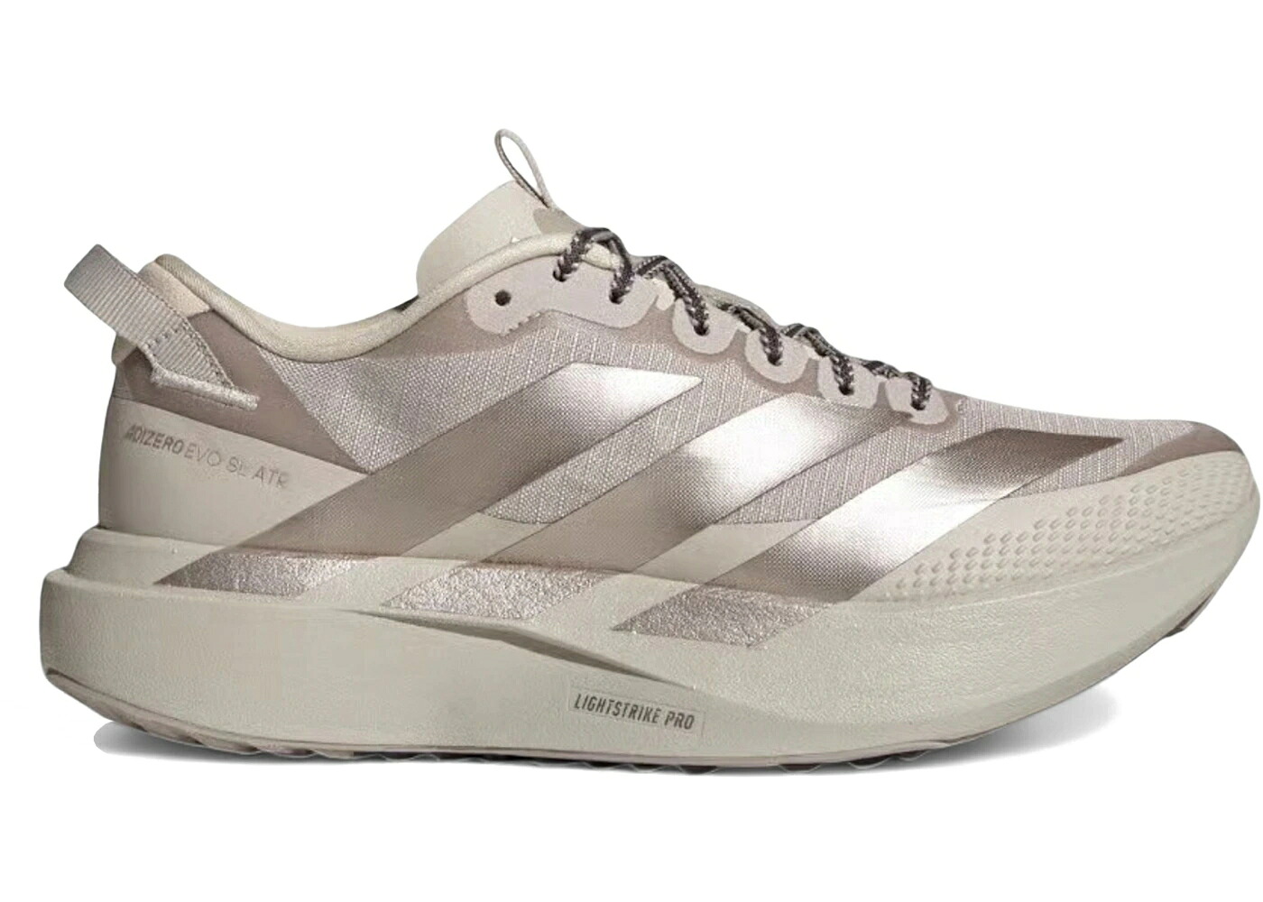 アディダス アディゼロ 薄墨色 薄墨色 WOMEN\u0027S スニーカー レディース ADIDAS ADIZERO EVO SL ATR BLISS CHAMPAGNE METALLIC (WOMEN\u0027S) / BLISS CHAMPAGNE METALLIC GREY メンズ