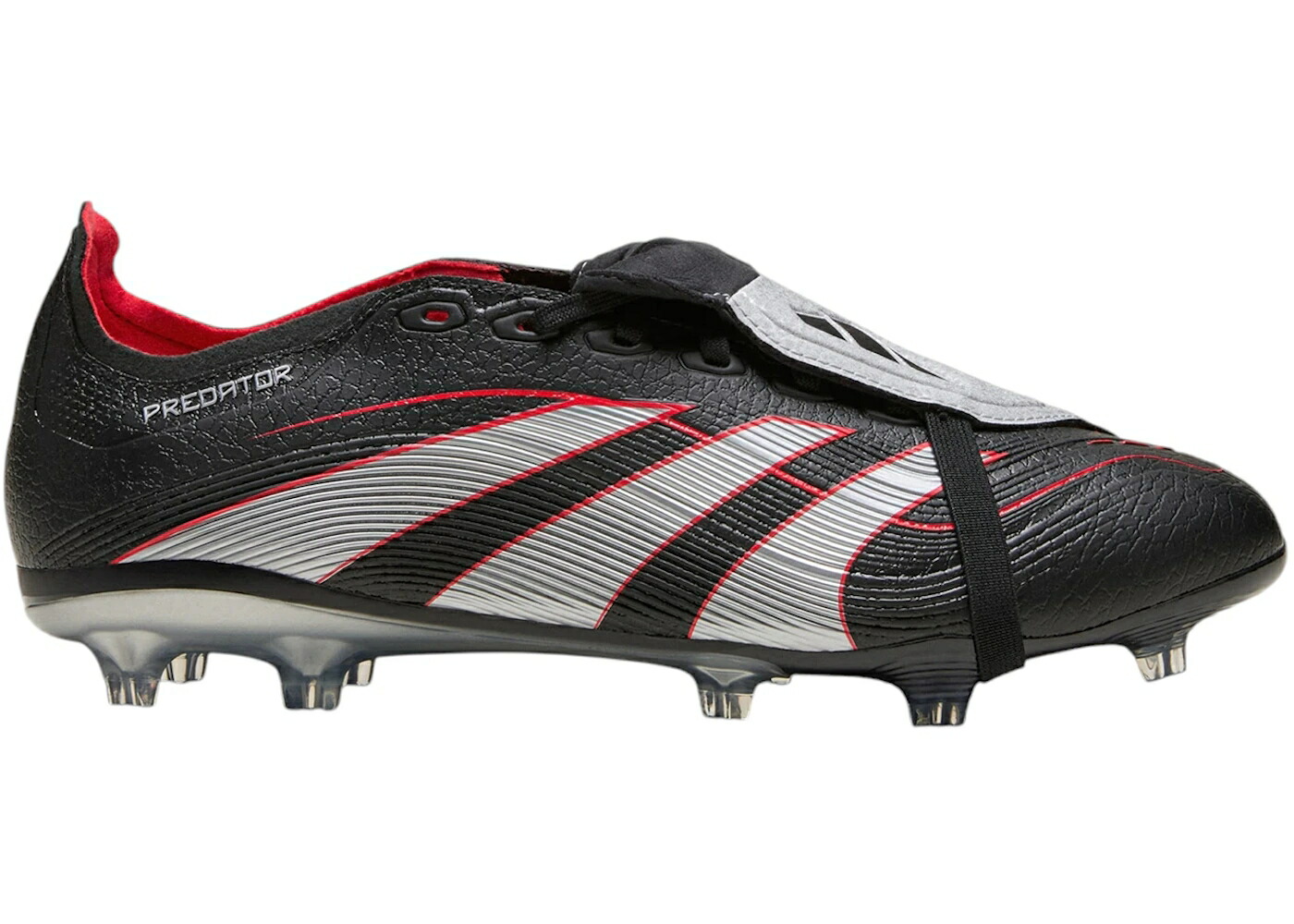 アディダス プレデター 中核グループ 黒いこと 黒いこと しろがね色 しろがね色 スニーカー メンズ ADIDAS PREDATOR LEAGUE FOLD-OVER TONGUE FG/MG BSR / CORE BLACK SILVER METALLIC VIVID